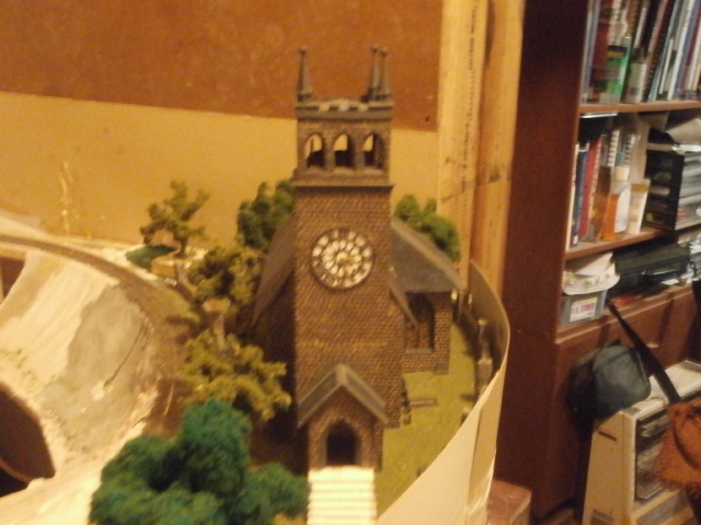 SCALEPRINT St Trinians Church part 2 tower external parts