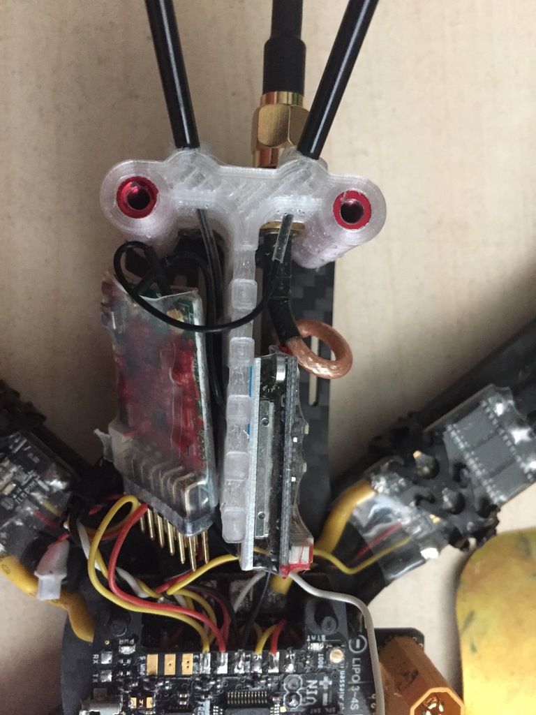 MQC Fusion TX, RX mount by AmiHamster | Download free STL model ...