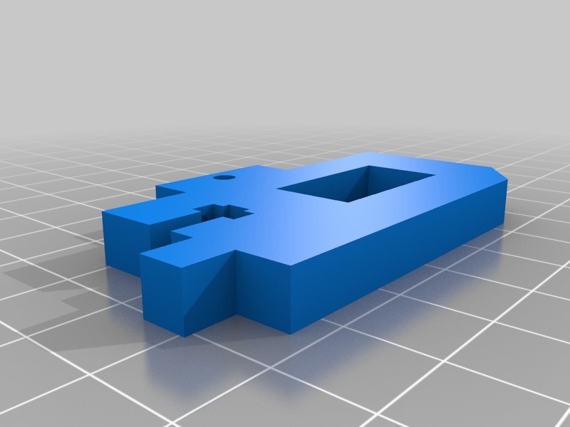 MakerFarm i3v Servo Holder (auto bed leveling)