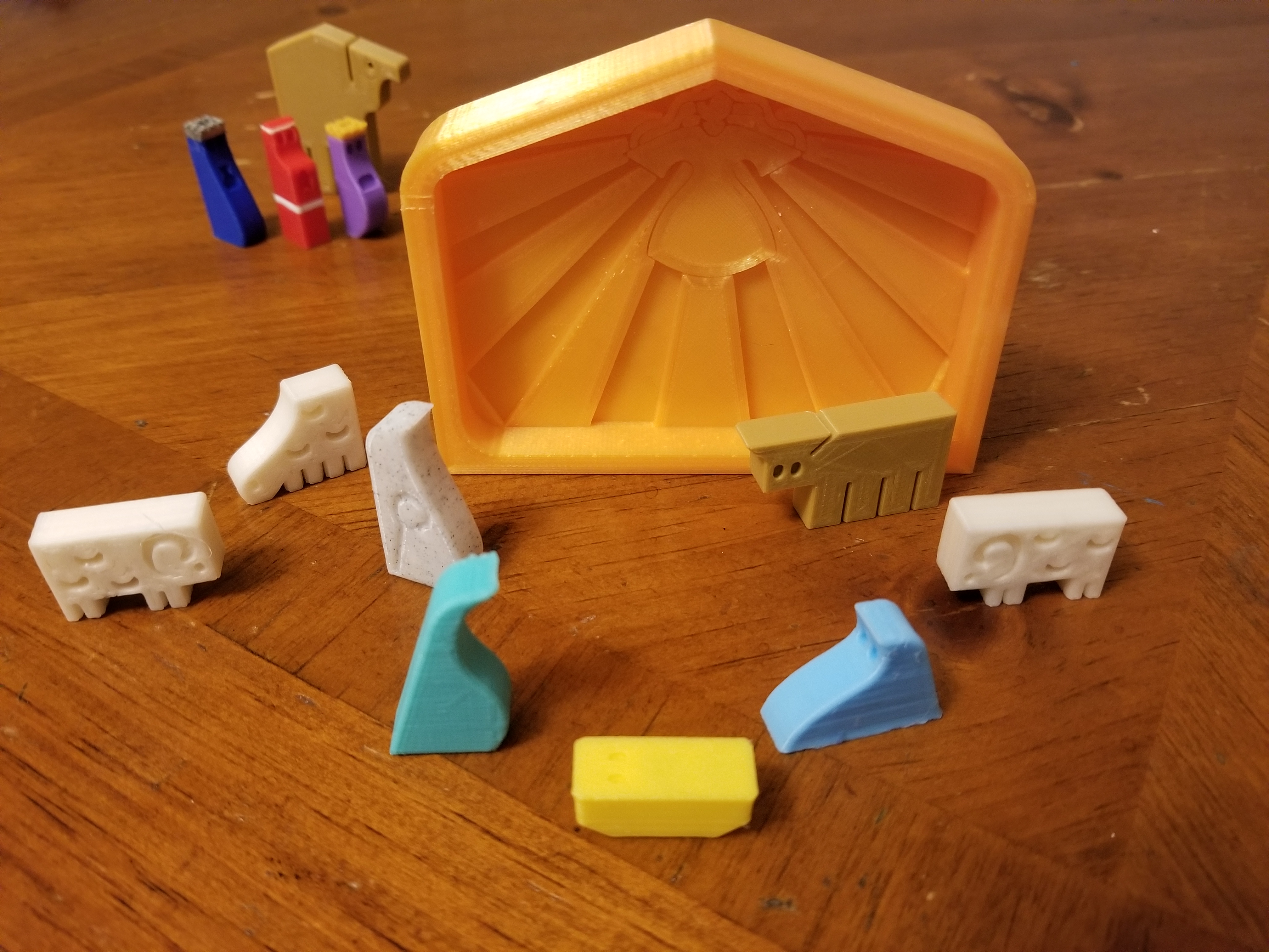 Miniatura 3 do modelo 3D Pocket Nativity