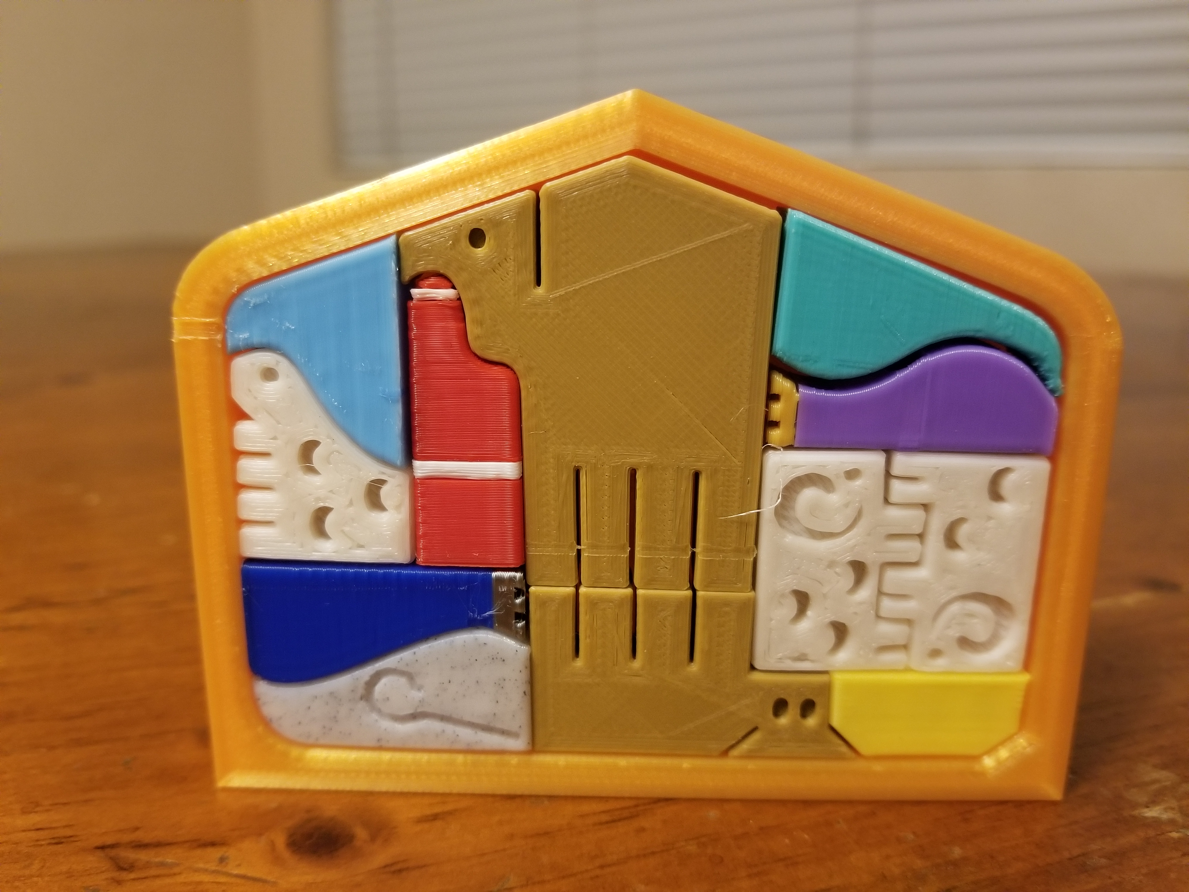 Miniatura 2 do modelo 3D Pocket Nativity