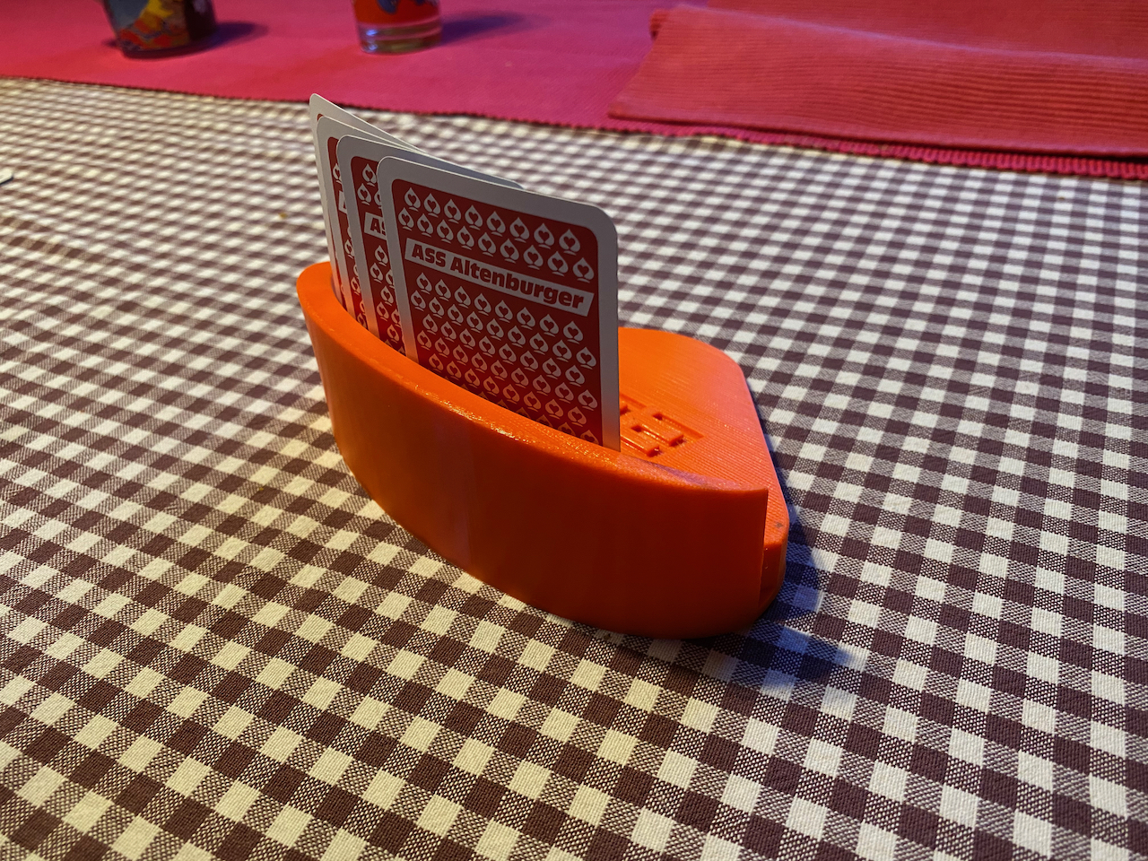 Miniatura 3 do modelo 3D Playing Card Holder