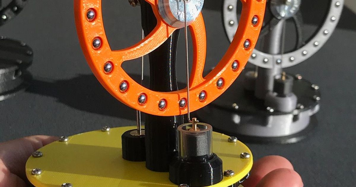 Kontax 3D Printed Stirling Engine par Chris | Téléchargez gratuitement ...