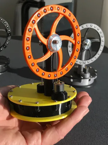 Kontax 3D Printed Stirling Engine