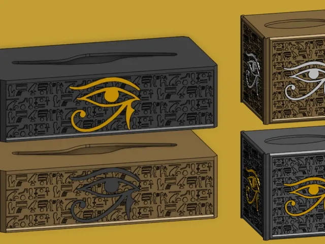 Egyptian Tissue Box Covers