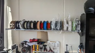 Filament Spool Storage Rack