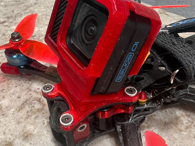 Quadmula Siren F5 Series GoPro Bones Mount 25 Degrees W ND Filter Slot