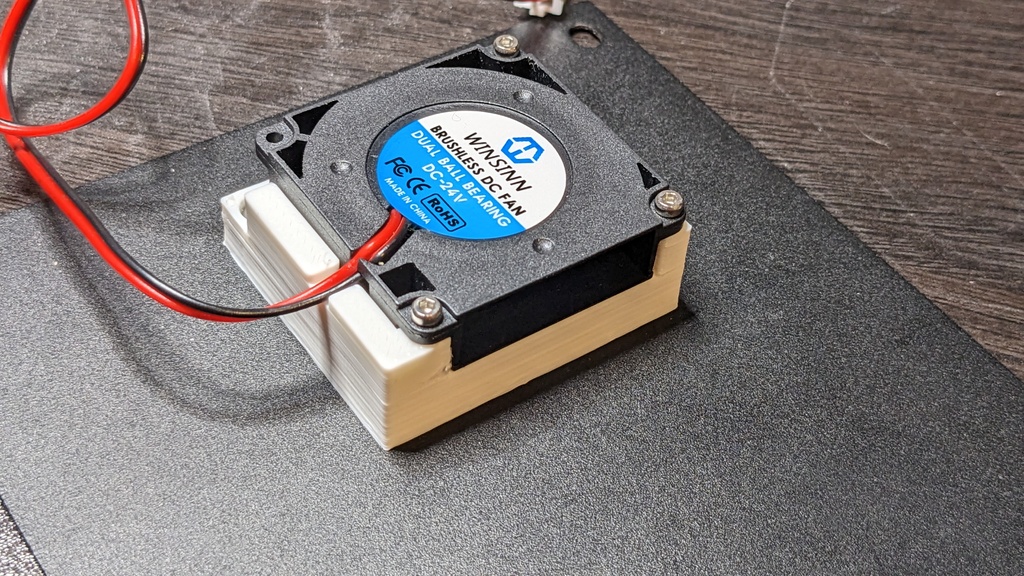 Ender 3 Electronics Case 4010 Blower Adapter