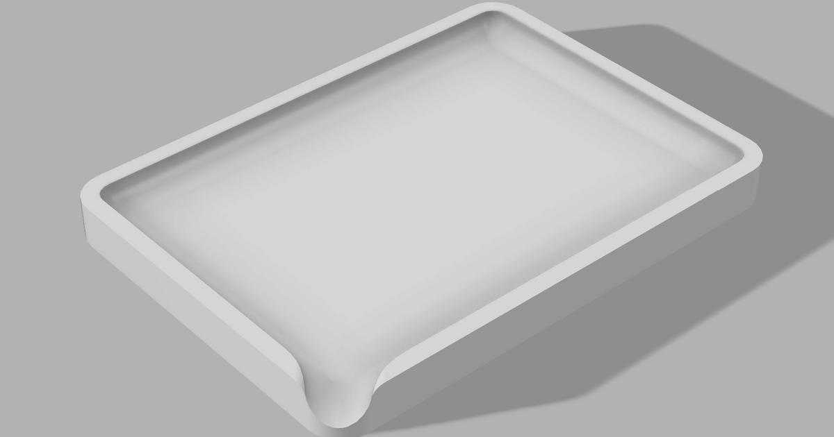 Rolling Tray w/ Transfer Spout by dash Download free STL model