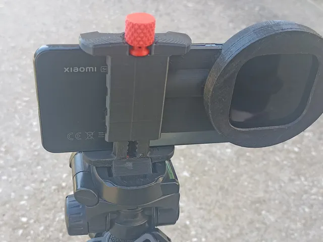 Phone tripod holder filter, stativ.