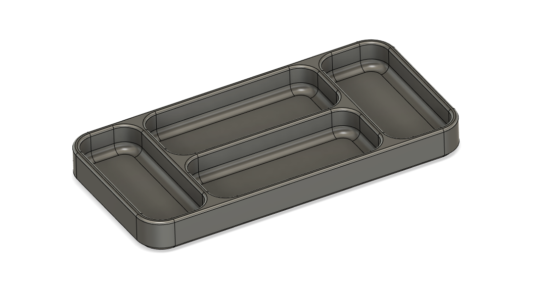 Small Parts Tray by ImAThingsGuy | Download free STL model | Printables.com