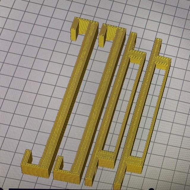 Miniatura 3 do modelo 3D Ski Wall Mount