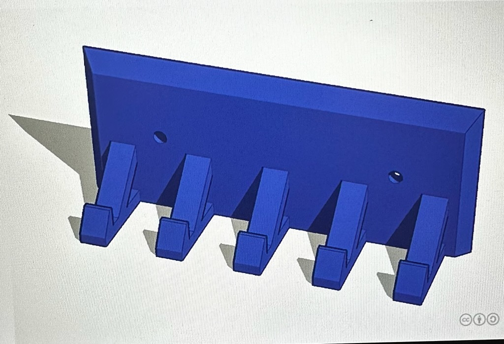 2 Simple Key Racks by LocallyPrint3D Download free STL model