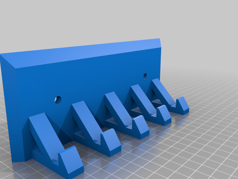 2 Simple Key Racks by LocallyPrint3D Download free STL model