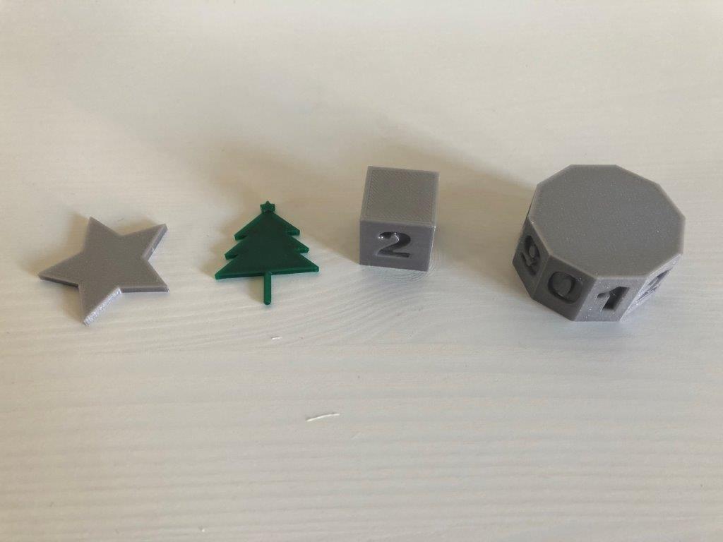 Miniatura 14 do modelo 3D Countdown Till Christmas