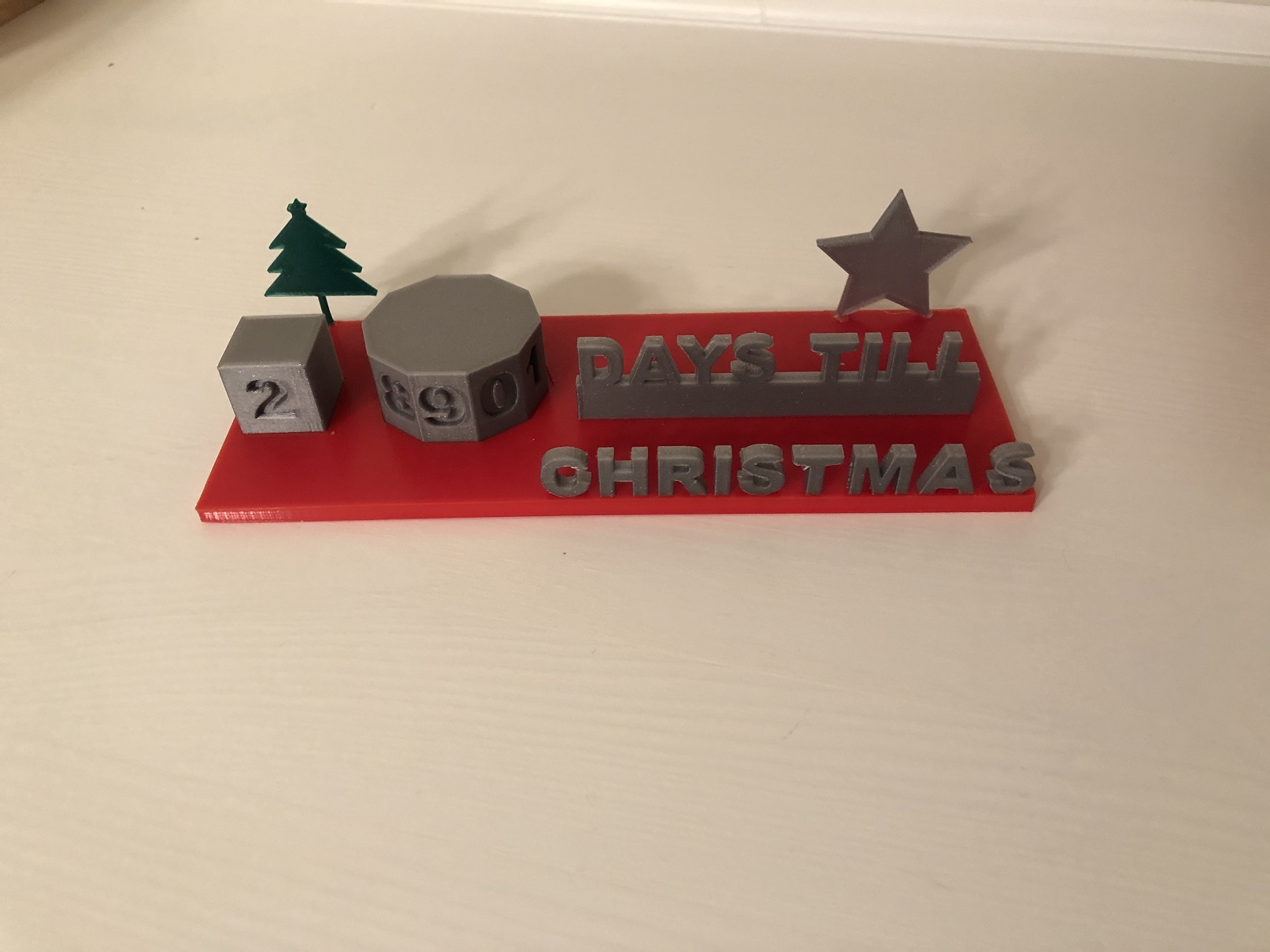 Miniatura 2 do modelo 3D Countdown Till Christmas