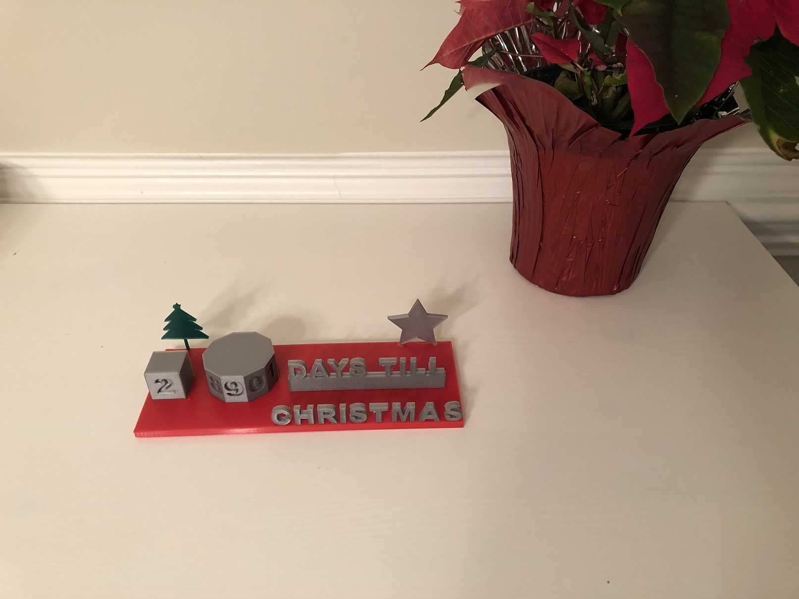 Miniatura 3 do modelo 3D Countdown Till Christmas