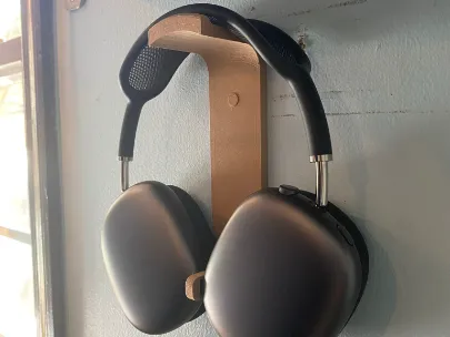 Airpods Max Wall Hanger - Auto-Sleep - Integrated Oversized Magnet