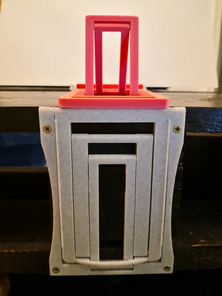 Print in Place Extending Hinge by Bombastus Hands | Download free STL ...