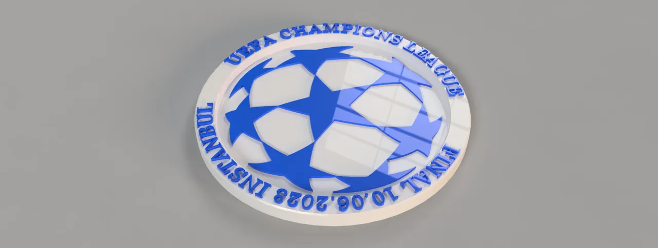 UEFA Champions League Final Instanbul coaster by Z3Dart&tech