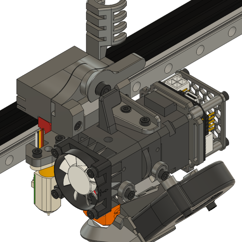BIQU H2V2s quick mount + EBB42 + nice fan by grafit.xyz | Download