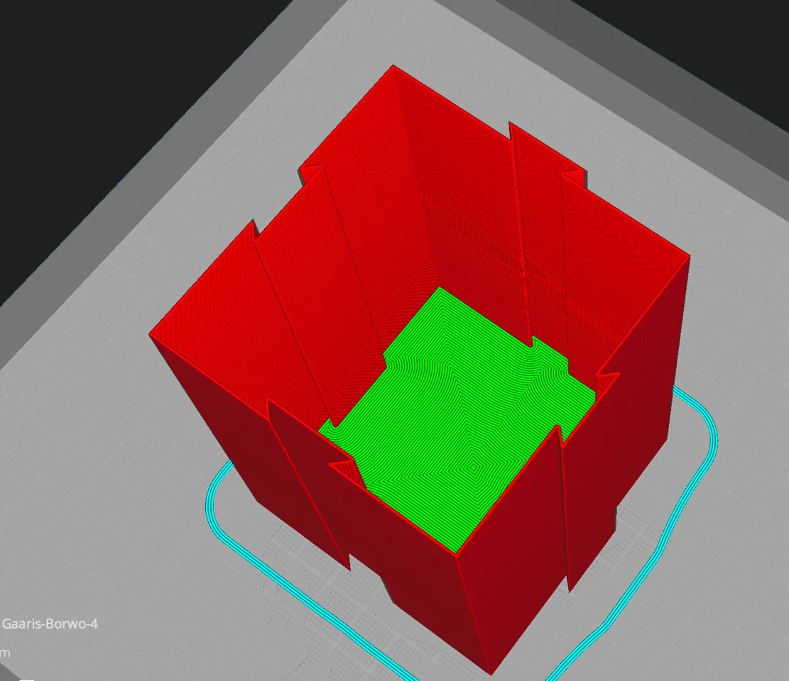 interlocking vase mode box by omri hadar | Download free STL model ...