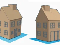 Tissue Box House Cover