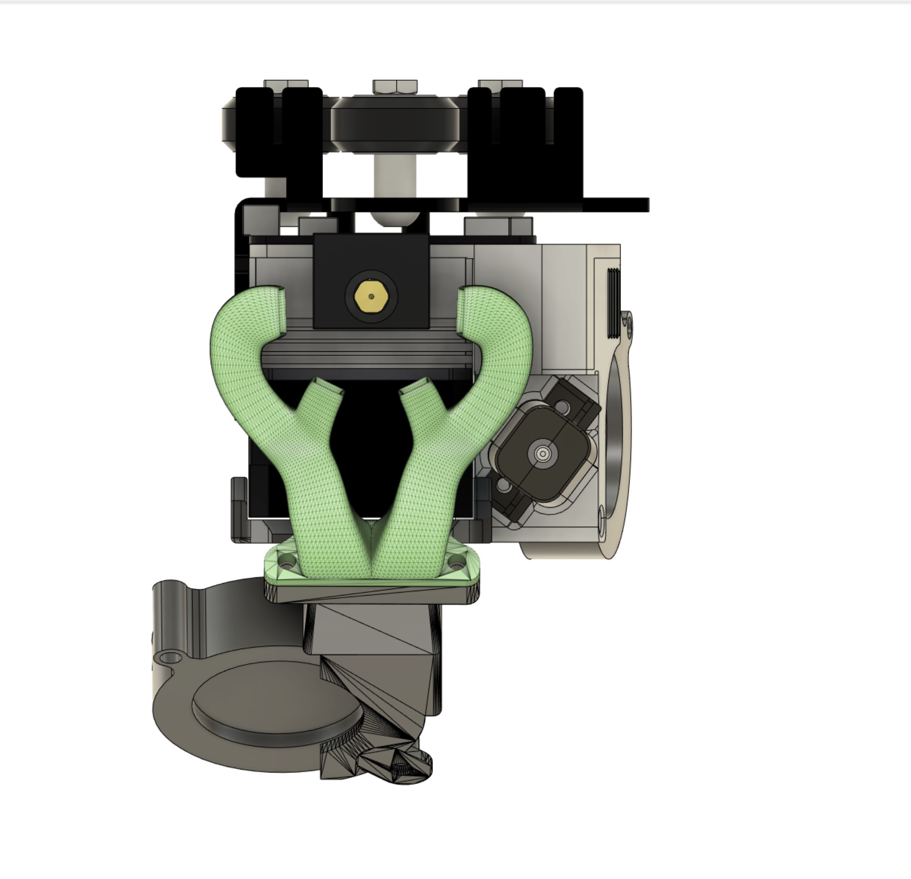 Ender 3 S1 / Sprite (Pro) cooling with 5015 (part cooling models)