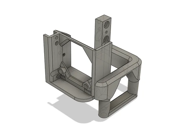 Beacon3D mount for Qidi Plus4 with air guide