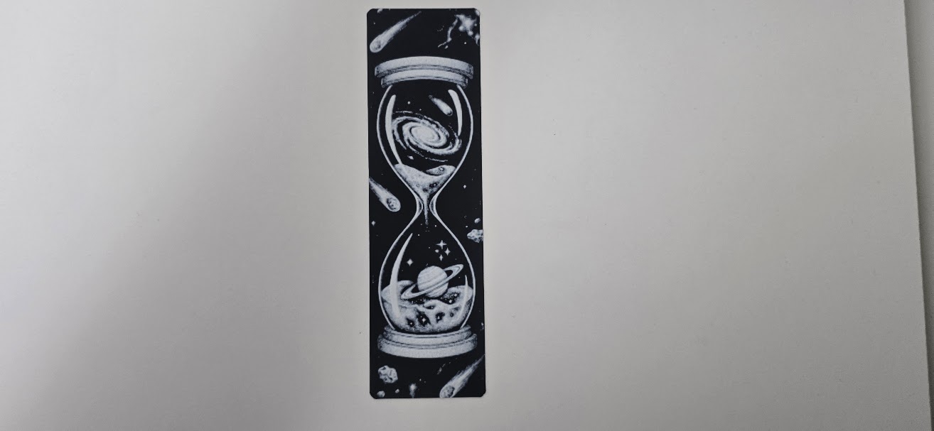 Cosmic Hourglass Time and Space Bookmark