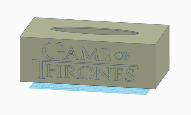 Tissue Box - Game of Thrones Style