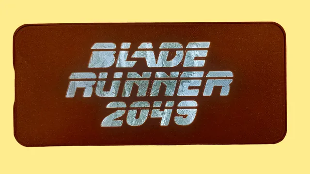 "Blade Runner 2049" Litho Lamp Cover