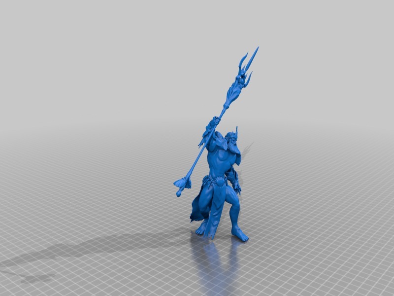 Miniatura 2 do modelo 3D God Poseidon