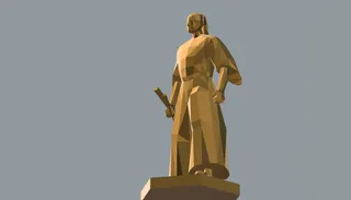 Low poly Ninja