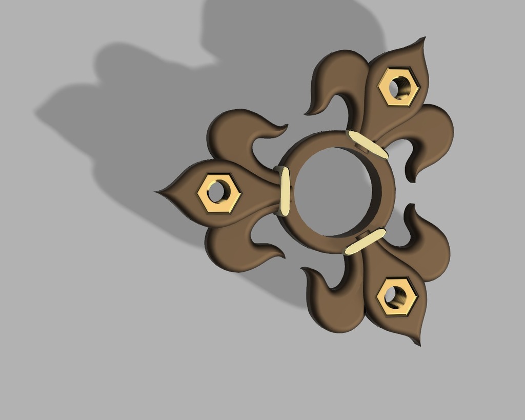 Scout Fidget Spinner by Milhause | Download free STL model | Printables.com