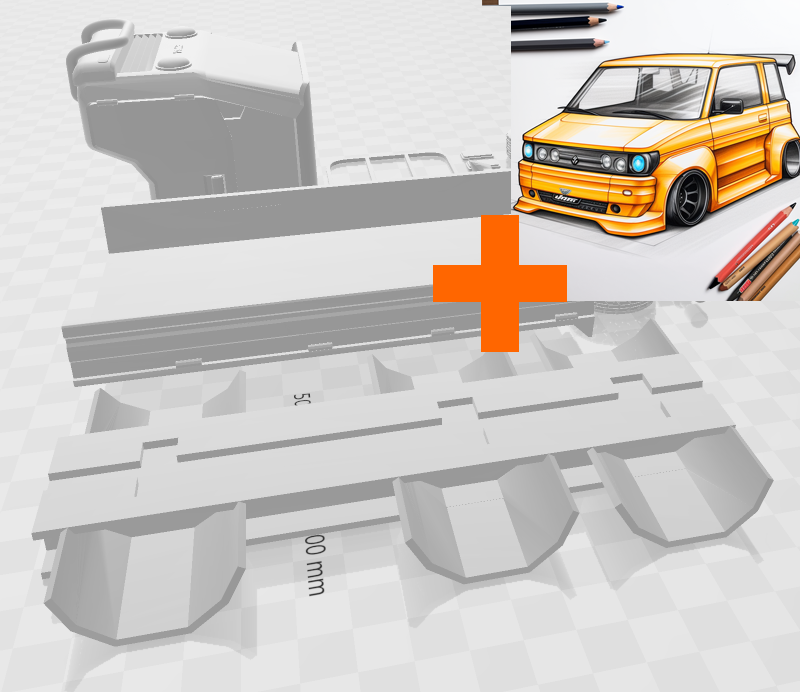 Suzuki Carry 6x6 Kei Truck