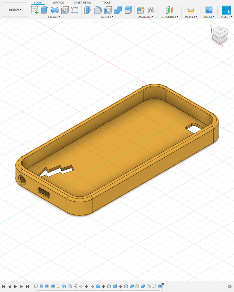 Miniatura 3 do modelo 3D Iphone 5s Flex Case