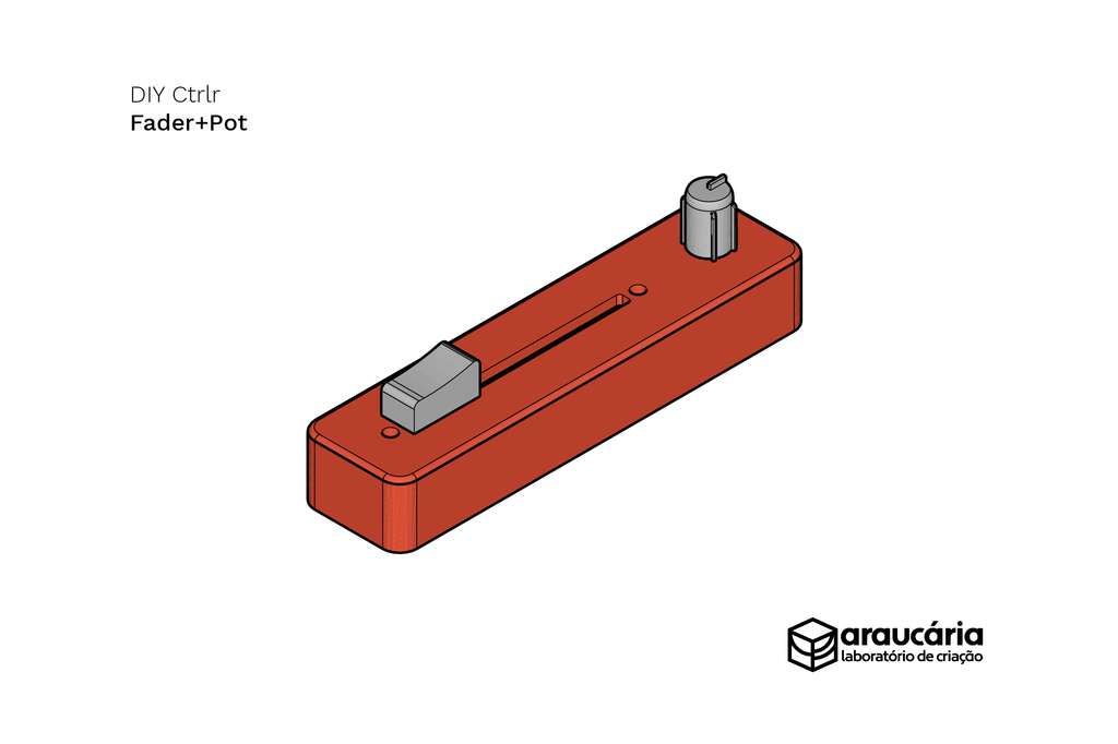 DIY Ctrlr - 1 Fader + 1 Knob