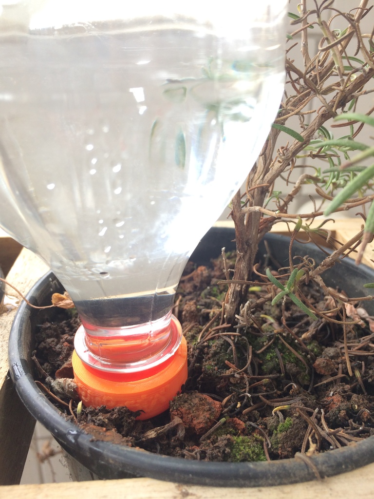 Plant water feeder by araucaria lab download free stl model