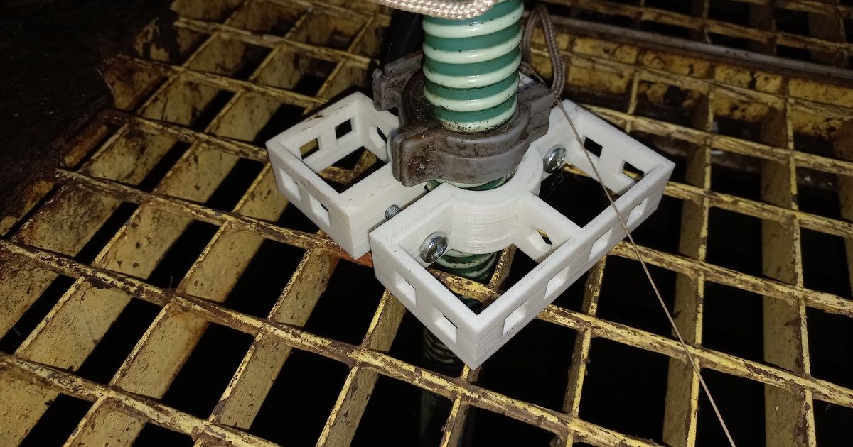 Vertical hose holder by Jára Download free STL model