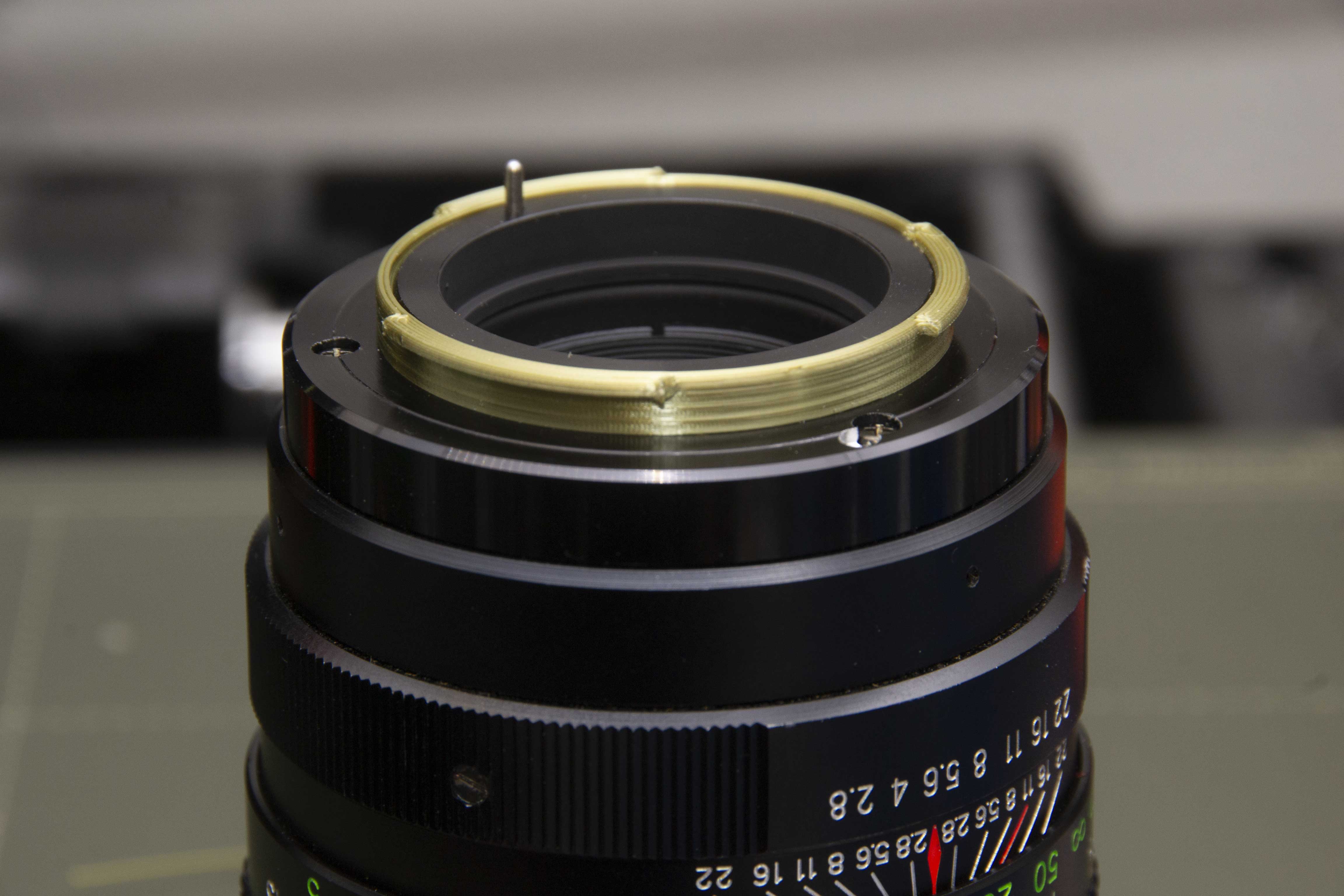 Ultra minimal M42 to Nikon F-mount lens adapter by Physics Dude ...