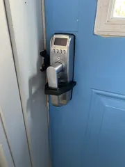 Exterior Door Latch Prop