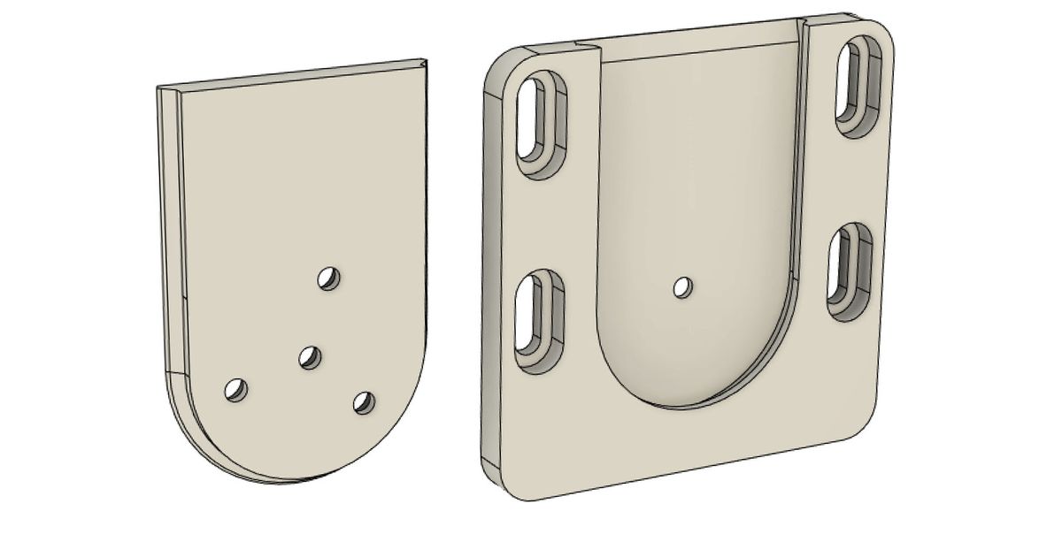 Granboard Wall Bracket by Flook Download free STL model