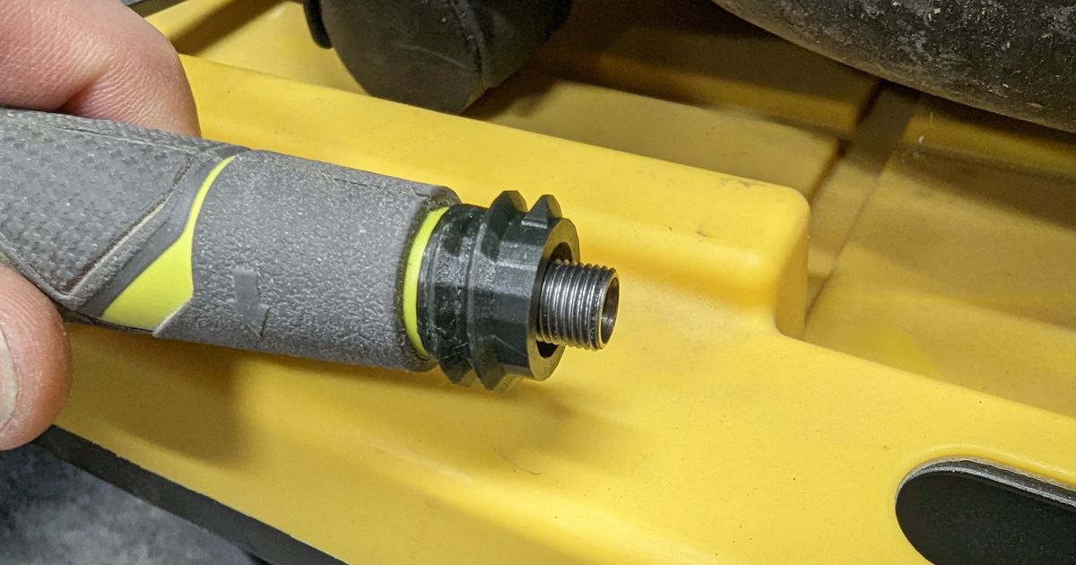 Ryobi Rotary Tool Adapter to use Dremel Attachments by MRedmon