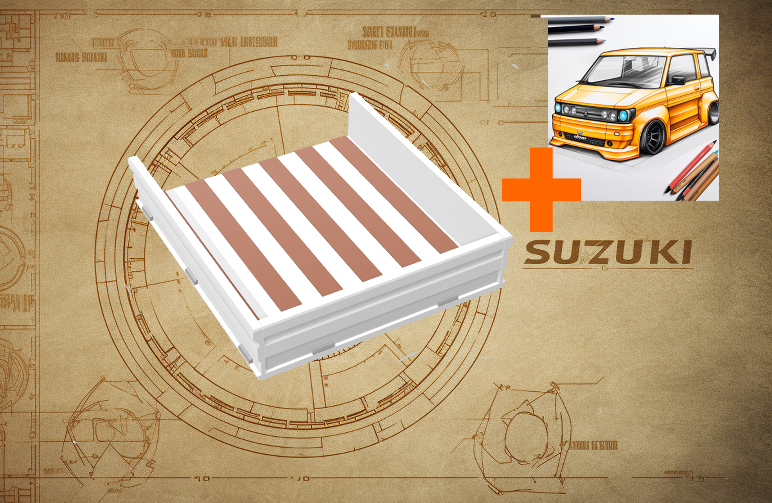Suzuki Carry Kei Truck Bed Panels