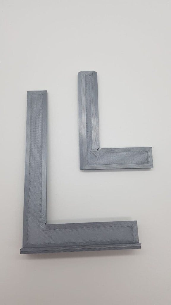 Miniatura 2 do modelo 3D try square / knive edge square