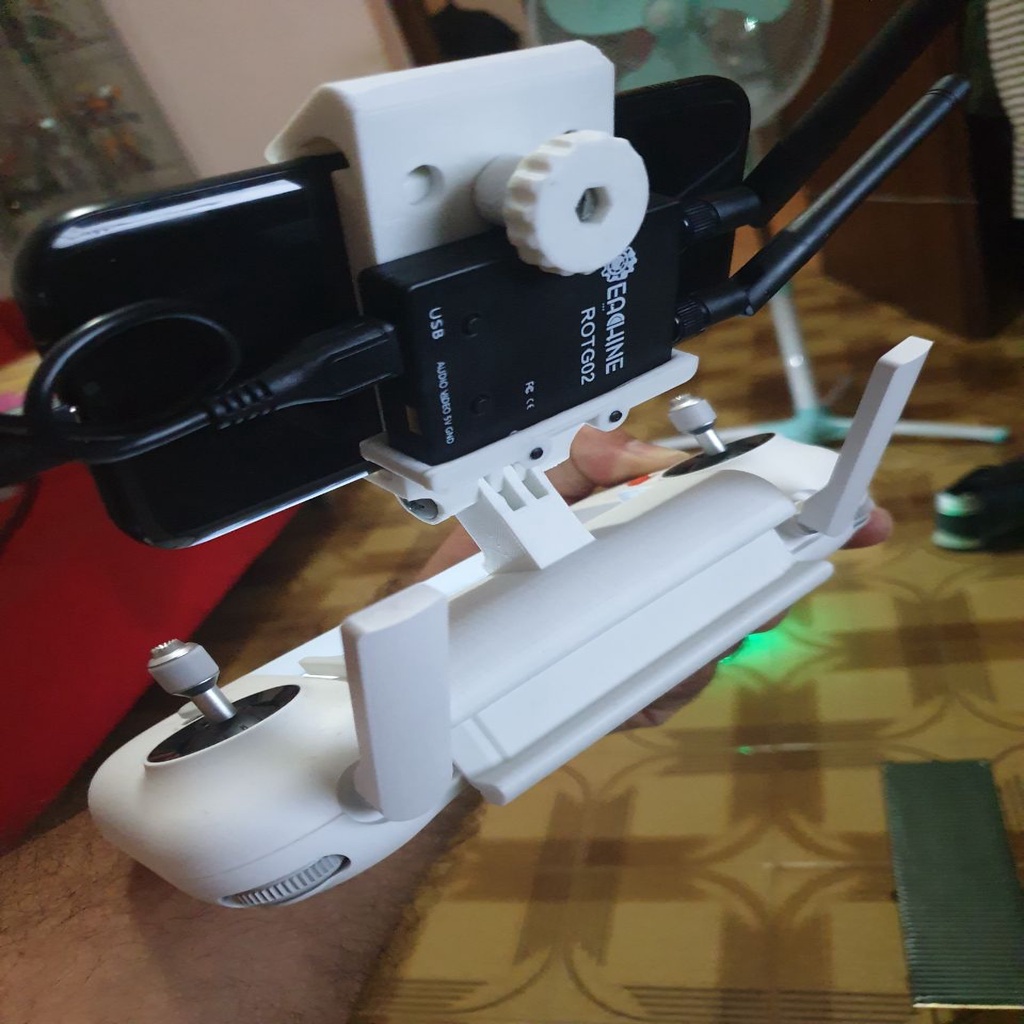 Hensych Supporto Per Cellulare Con Attacco Da 1/4" Per FIMI PALM Gimbal, Morsetto 48-92 Mm