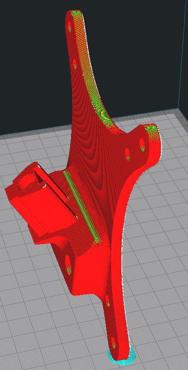 VESA mount for the SamsungC24RG-Series