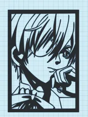 GRELL - BLACK BUTLER - WALL ART - 2 VERSIONS by Ogama Industries ...