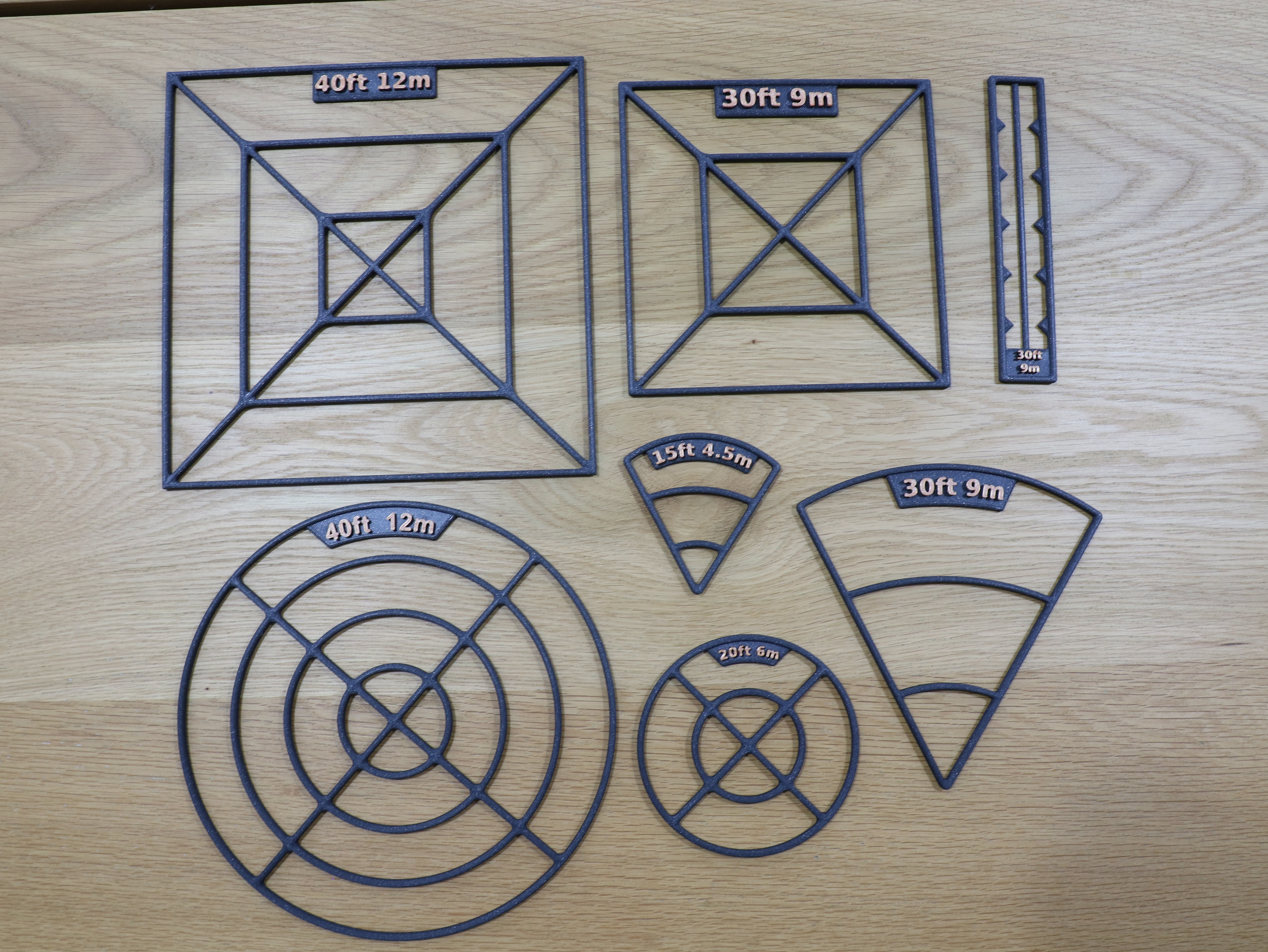Spell Templates for TTRPGs like DnD or Pathfinder